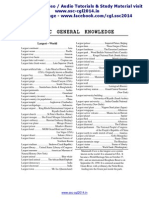 Basic G K For All Competative Exams PDF