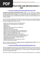 Download Algebra Structure and Method Book 2 by N Raj SN276137195 doc pdf