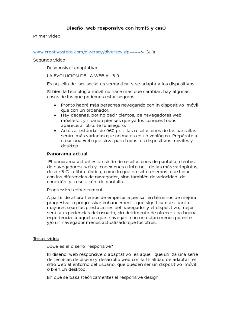 Manual Completo De Html5 Y Css3 Pdf