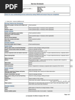 Service Schedule: Check For Any Outstanding Service Actions by Using OASIS and Ensure They Are Completed