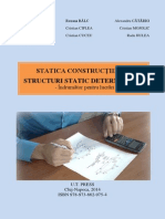 Statica Constructiilor - Structuri Static Determinate