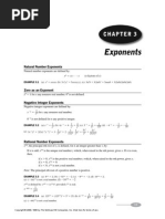 Natural Number Exponents