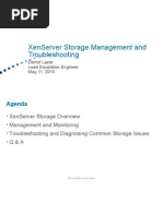 XenServer Storage Management and Troubleshooting,Xenserver,Techedge 2010,Presentation,Video