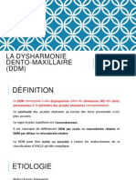 La Dysharmonie Dento-maxillaire (DDM) Le Norcy