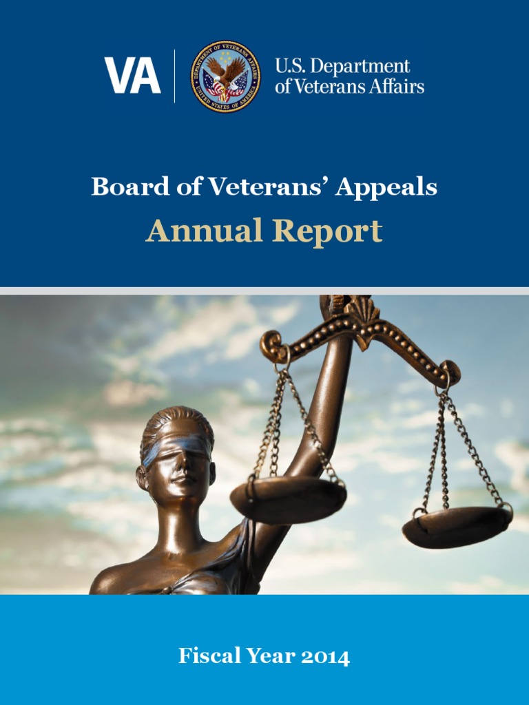 Annual Report: Board of Veterans' Appeals | PDF | Veterans Health ...