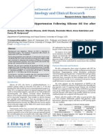 Incidence of Ocular Hypertension Following Silicone Oil