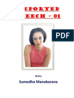 (A) Reported Speech - 01 By Sumedha Manabarana