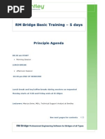 Schedule-RM Bridge Basic Training-OptionIII