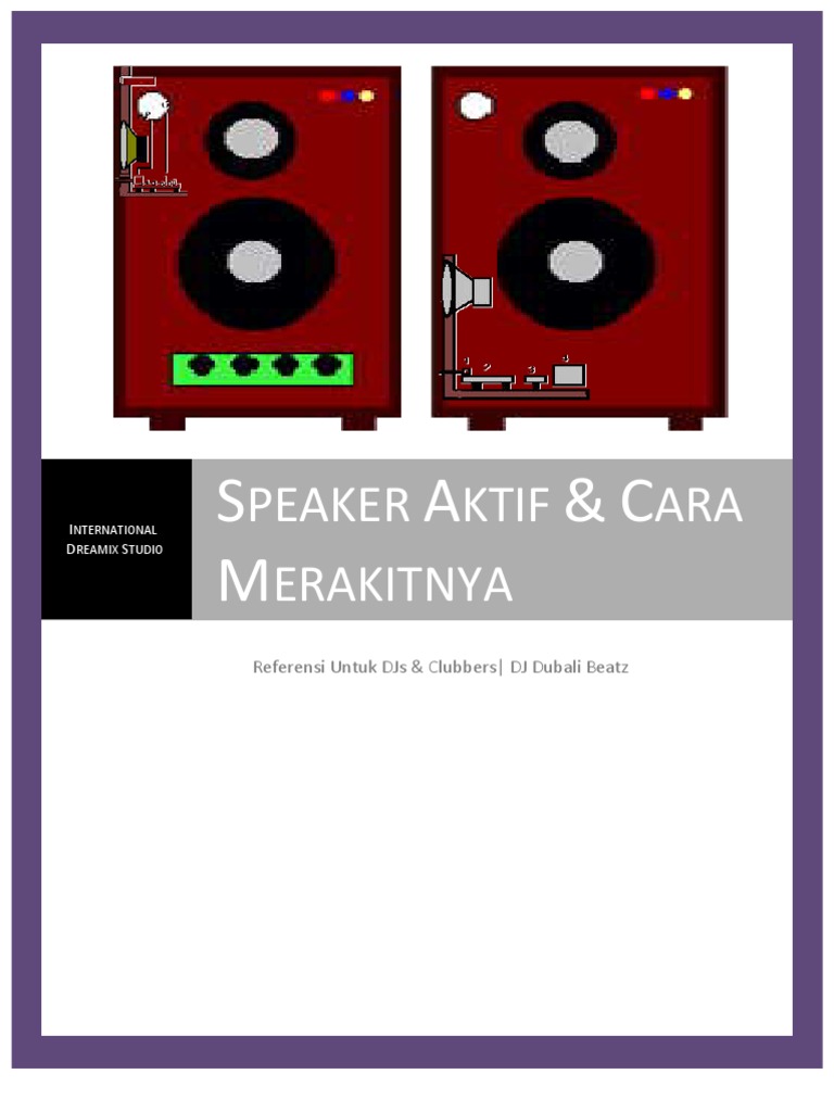 Speaker Aktif Dan Cara Merakitnya Pdf