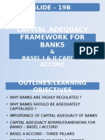 Slide-19B-Capital Adequacy Framework For Banks & BASEl I, II & III Capital Accord