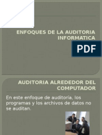 Enfoques de La Auditoria Informatica