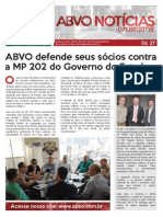 ABVO Noticias Nr 027 Mes 08 2015