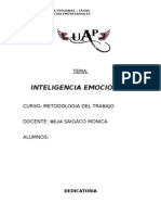 La Inteligencia Emocional y Las 5 Esferas Del Comportamiento