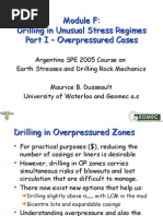 Drilling Overpressure