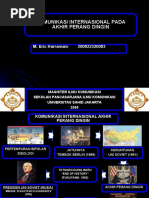 Download Presentasi Komunikasi Internasional Perang Dingin Eric by Eric SN27620620 doc pdf