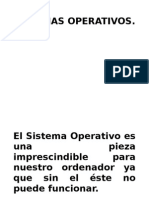 SISTEMAS OPERATIVOS