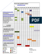 Assessment Schedule