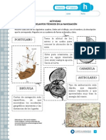 Portulano: Actividad Adelantos Técnicos en La Navegación