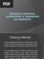 Depressão e Síndrome de Burnout