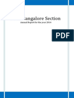 IEEE Bangalore Section Report- For the Year 2014