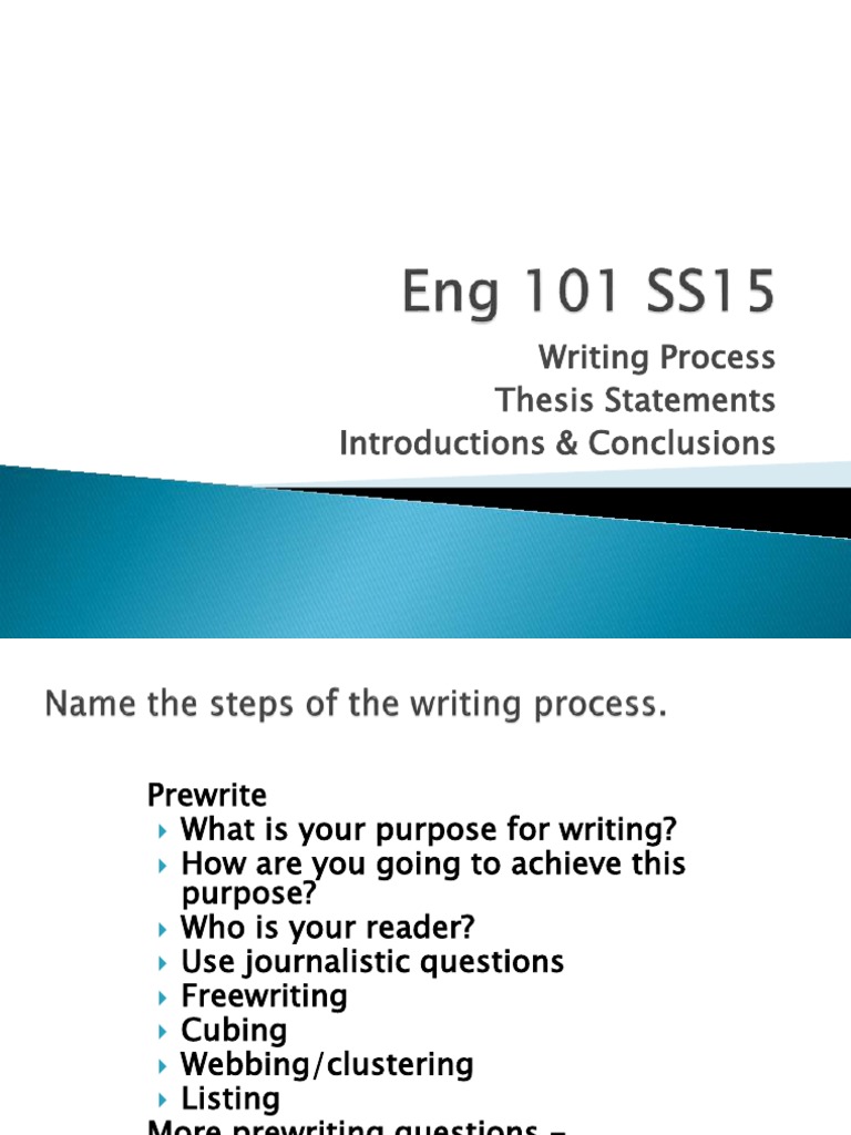 Effective Writing Process Guide | PDF