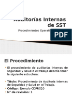 Auditorías Internas de SST