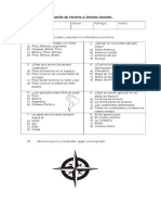 Evaluación de Historia y Ciencias Sociales