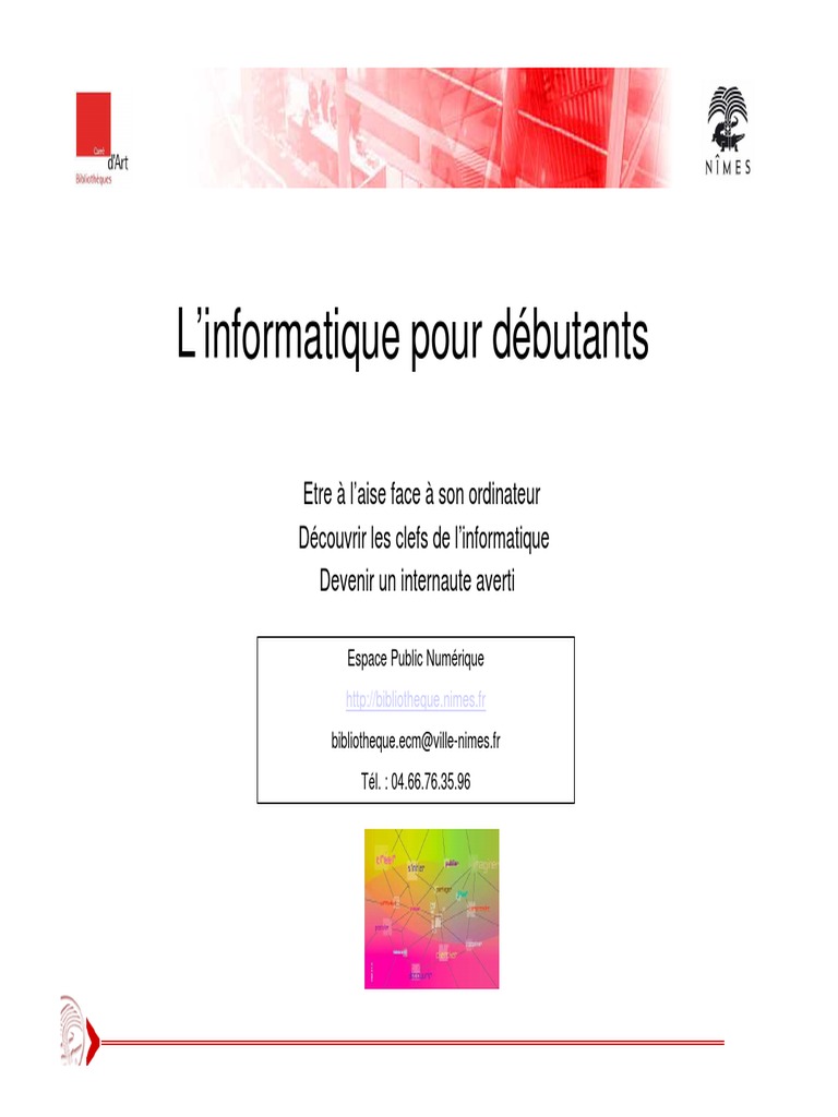 Informatique pour Débutants : Guide PDF | PDF