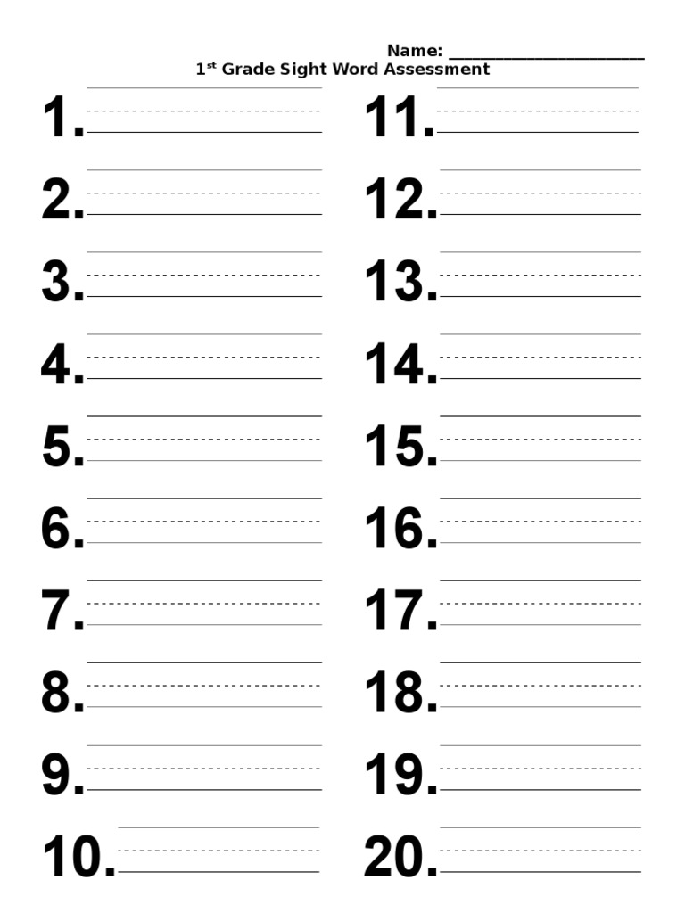 1st-grade-sight-word-test-pdf