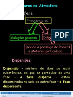 Atmosfera - Misturas - Concentração
