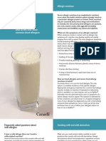 Milk Allergy CFIA