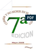 Comer y No Morir en El Intento-7 Ed - Mayo09-Aditivos, Cosmeticos, Transgenicos, Quimicos, Higienismo