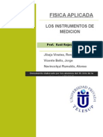 Los Instrumentos de Medicion