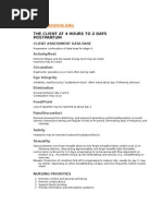 Download NurseReviewOrg - The client at 4 hours to 2 days postpartum by nursereview SN2762410 doc pdf