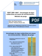 ABNT NBR 15847 - Amostragem de Água