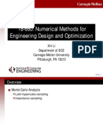 Numerical Methods For Engineering Design and Optimization