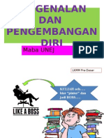 LKMM Pradasar Pengenalan-Pengembangan Diri