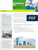 Paqell THIOPAQ O&G Desulphurisation Factsheet