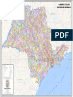 Mapa Estado Sao Paulo IBGE Sp_politico_2015[1]