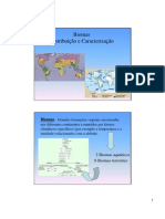 Biomas Distribuição e Caracterização