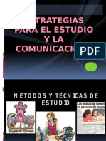 Estrategias de estudio y comunicación