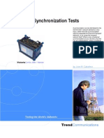 Synchronization Tests: Trend