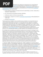 Aprender a Aprender
