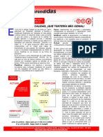 Mantenimiento y PHVA