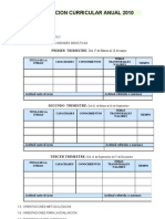 Programacion Curricular 109 Propuestas