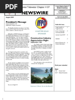 2009 08 Newswire August