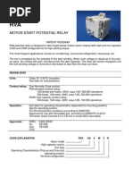 RVA Potential Relay Wiring Guide | PDF | Relay | Capacitor