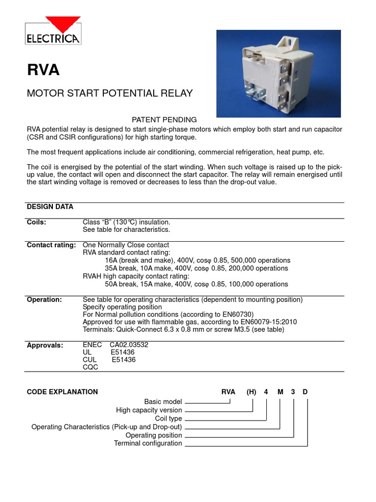 Relays Electrica Rva PDF