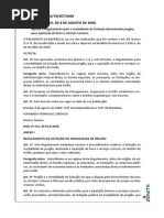 Decreto - 3555-00 - Aprova o Regulamento Para a Modalidade de Licitação Denominada Pregão Para Aquisição de Bens e Serviços Comuns