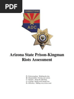 Arizona DOC Report On Kingman Riots